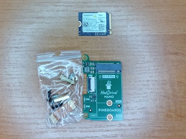 Raspberry Pi 5 - dysk SSD oraz adapter HatDrive! Nano