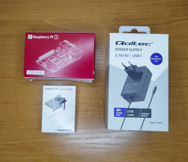 Raspberry Pi 5 zestaw startowy