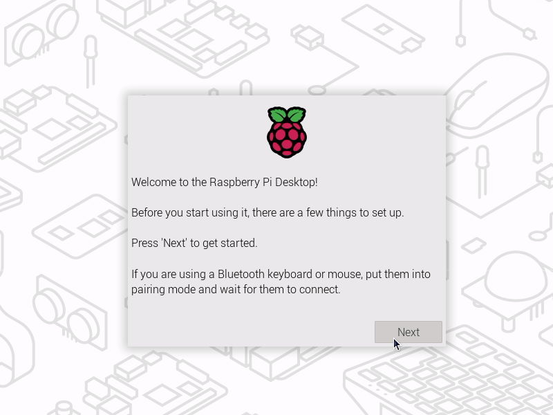 Raspberry Pi 5 pierwsze uruchomienie systemu